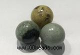 CDN1156 30mm round jasper decorations wholesale