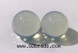 CDN1231 40mm round glass decorations wholesale