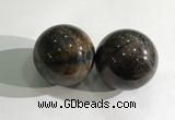 CDN1237 40mm round staurolite decorations wholesale