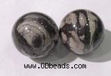 CDN1304 40mm round jasper decorations wholesale