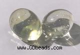 CDN1338 35*45mm egg-shaped glass decorations wholesale