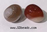 CDN1366 35*45mm egg-shaped druzy agate decorations wholesale