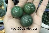 CDN17 30mm round pyrite gemstone decorations wholesale