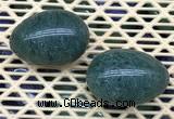 CDN353 35*50mm egg-shaped synthetic gemstone decorations wholesale