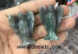 CDN475 30*40mm angel moss agate decorations wholesale