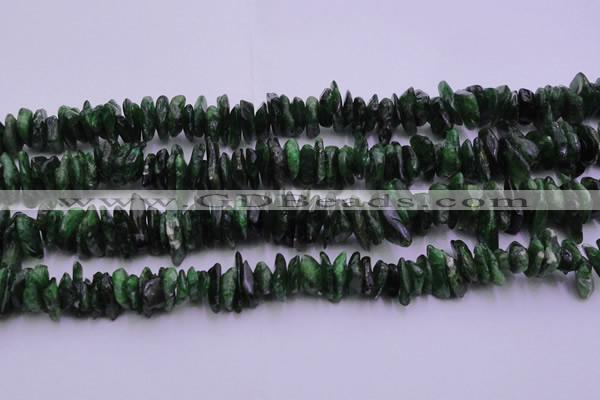 CDP71 15.5 inches 5*10mm - 8*15mm diopside chips gemstone beads