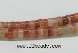 CDQ29 15.5 inches 2*4mm rondelle natural red quartz beads