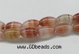 CDQ30 15.5 inches 6*10mm rice natural red quartz beads wholesale