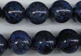 CDU108 15.5 inches 20mm round blue dumortierite beads wholesale