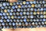 CDU361 15.5 inches 6mm round sunset dumortierite beads wholesale