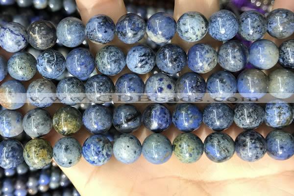 CDU363 15.5 inches 10mm round sunset dumortierite beads wholesale