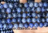 CDU369 15.5 inches 10mm round dumortierite gemstone beads