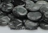 CEE16 15.5 inches 12*16mm oval eagle eye jasper beads wholesale