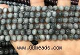 CEE515 15.5 inches 6mm round eagle eye jasper beads wholesale