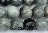 CEE557 15 inches 8mm round eagle eye jasper beads