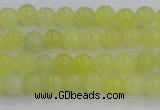 CEJ200 15.5 inches 4mm round lemon jade beads wholesale