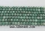 CEM56 15.5 inches 6mm round emerald gemstone beads wholesale