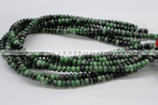 CEP06 15.5 inches 5*8mm rondelle epidote gemstone beads Wholesale