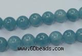 CEQ03 15.5 inches 8mm round blue sponge quartz beads wholesale