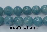 CEQ04 15.5 inches 10mm round blue sponge quartz beads wholesale