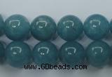 CEQ05 15.5 inches 12mm round blue sponge quartz beads wholesale