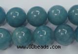 CEQ06 15.5 inches 14mm round blue sponge quartz beads wholesale