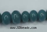 CEQ30 15.5 inches 7*10 – 15*20mm rondelle blue sponge quartz beads