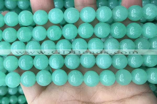 CEQ303 15.5 inches 10mm round green sponge quartz beads