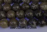 CFC212 15.5 inches 8mm round grey fossil coral beads wholesale