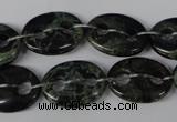 CFG296 15.5 inches 15*20mm carved oval kambaba jasper beads