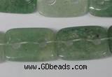 CFG330 15.5 inches 18*25mm carved rectangle Indian aventurine beads