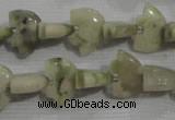 CFG781 15.5 inches 10*15mm carved animal lucky jade beads