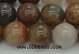 CFJ204 15.5 inches 12mm round fancy jasper beads wholesale