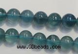 CFL1002 15.5 inches 8mm round blue fluorite beads wholesale