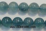 CFL1004 15.5 inches 12mm round blue fluorite beads wholesale