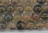 CFL1103 15.5 inches 10mm round yellow fluorite gemstone beads