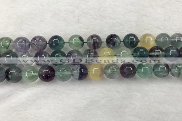 CFL1454 15.5 inches 12mm round fluorite beads wholesale