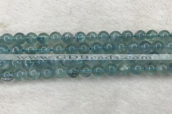 CFL1516 15.5 inches 8mm round blue fluorite gemstone beads