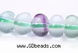 CFL45 4*6mm roundel B grade natural fluorite beads Wholesale