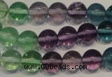 CFL553 15.5 inches 10mm round fluorite gemstone beads wholesale