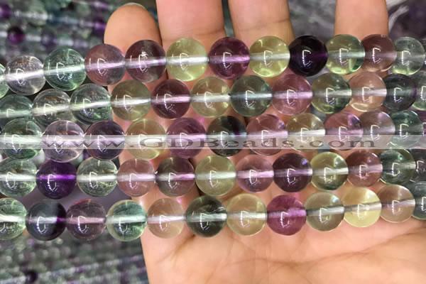 CFL583 15.5 inches 10mm round AAAA grade fluorite gemstone beads