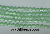 CFL610 15.5 inches 4mm round A grade green fluorite beads wholesale