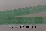 CFL858 15.5 inches 5*8mm rondelle green fluorite gemstone beads