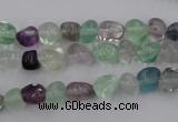 CFL950 15.5 inches 8*9mm nuggets natural fluorite beads wholesale