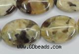 CFS203 15.5 inches 18*25mm oval natural feldspar gemstone beads