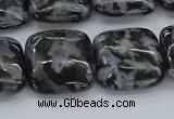 CFS323 15.5 inches 18*18mm square feldspar gemstone beads