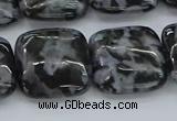 CFS324 15.5 inches 20*20mm square feldspar gemstone beads