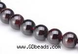 CGA01 8mm round natural garnet gemstone beads Wholesale