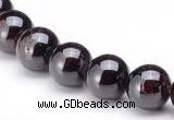 CGA02 10mm round natural garnet gemstone beads Wholesale