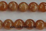 CGA502 15.5 inches 6mm round A grade yellow red garnet beads